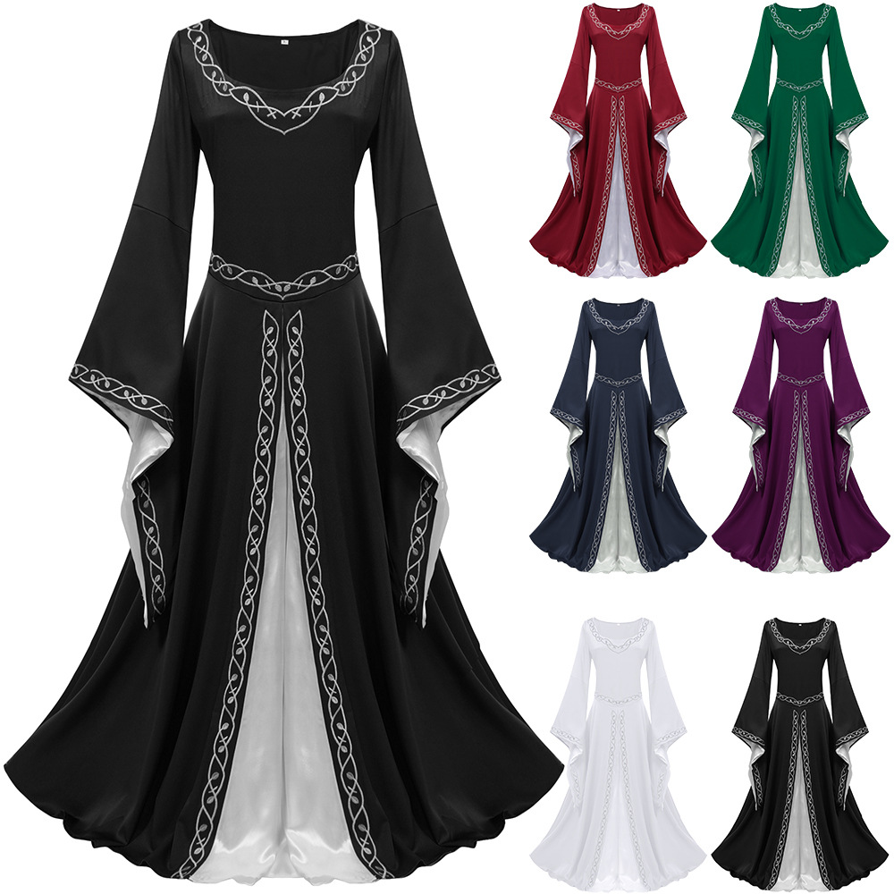 Ethnic Gown - Abito lungo da donna per feste
