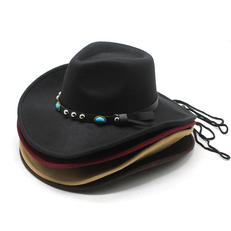 Go Ethnic Fashion - Cappello da cowboy della regione occidentale