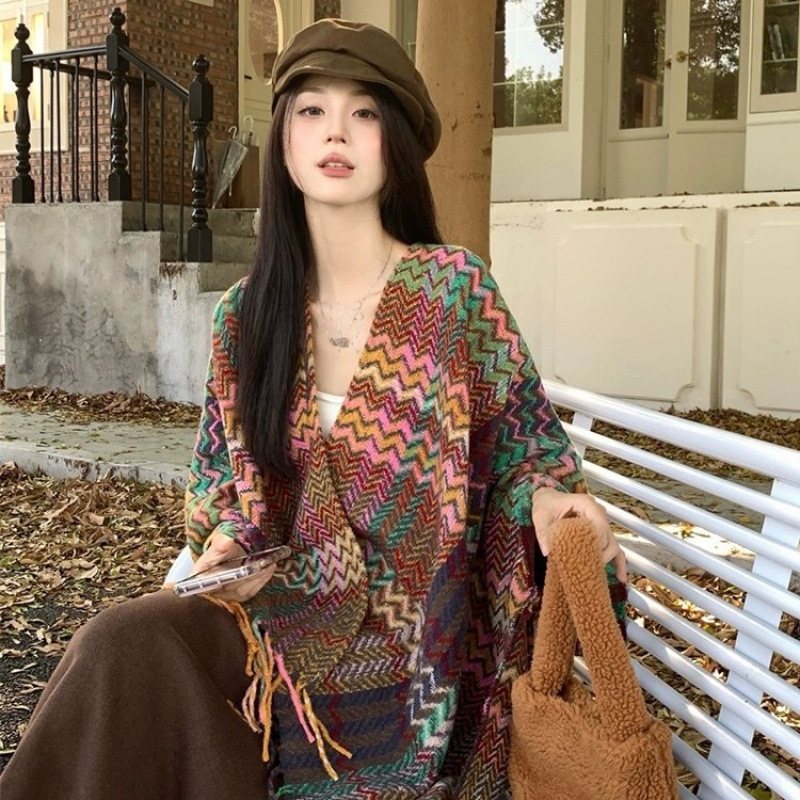 Go Ethnic Fashion - Scialle da viaggio in stile etnico