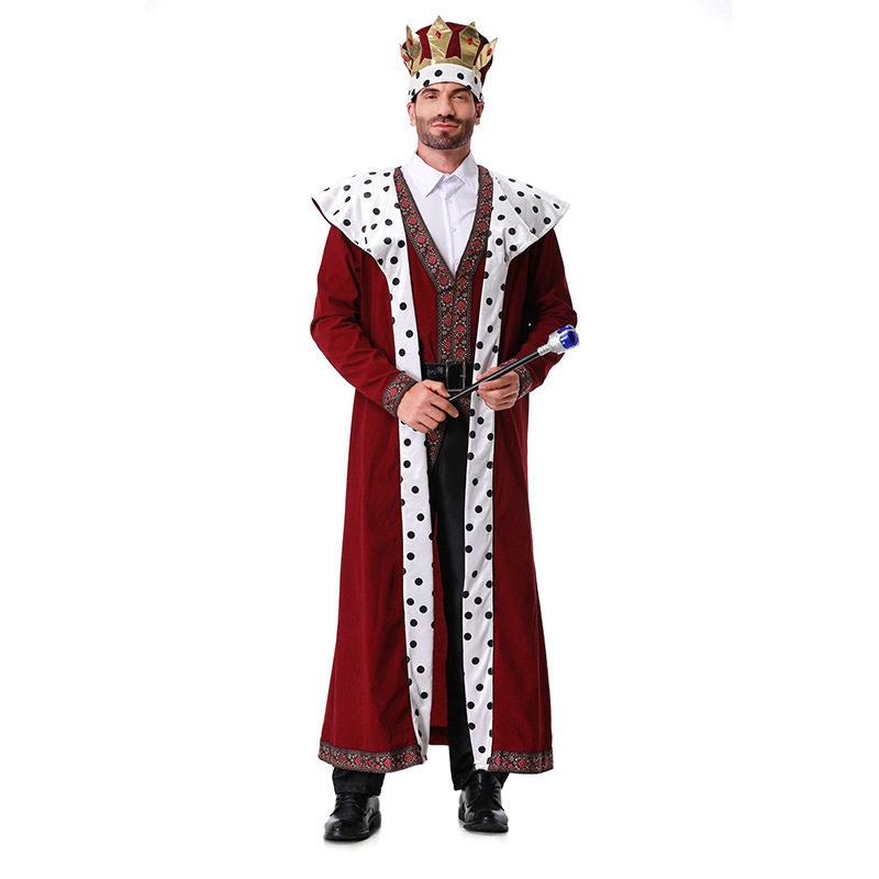 Ethnic Fashion Clothing - Costume da Re Medievale, Abito da