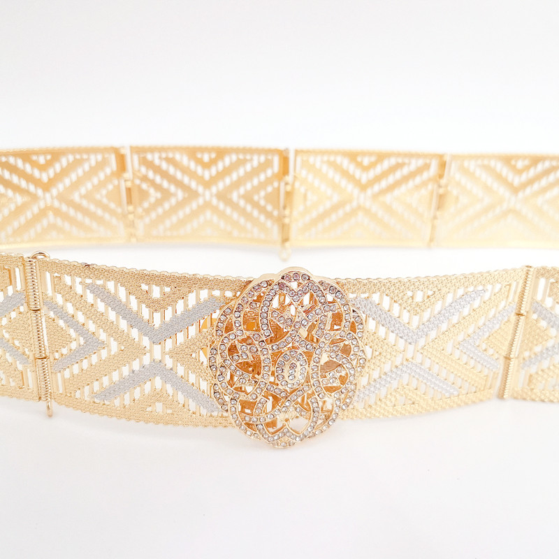 Ethnic Gown - Abito da donna marocchino con catena