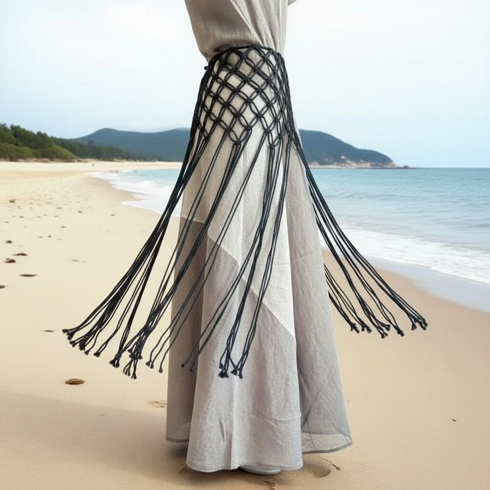 Ethnic Fashion Design - Copricostume Bikini Bohemien di Alta Gamma
