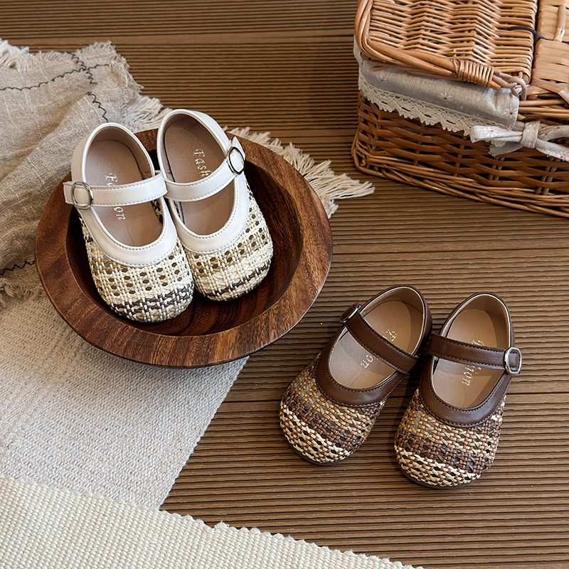 Kids Ethnic Fashion - Scarpe da bambina alla moda Zapatos
