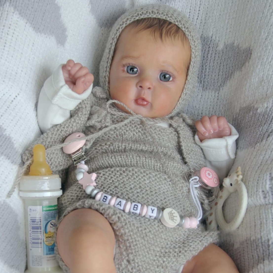 Kids Ethnic Fashion - Bambola rinata Corpo in tessuto siliconico