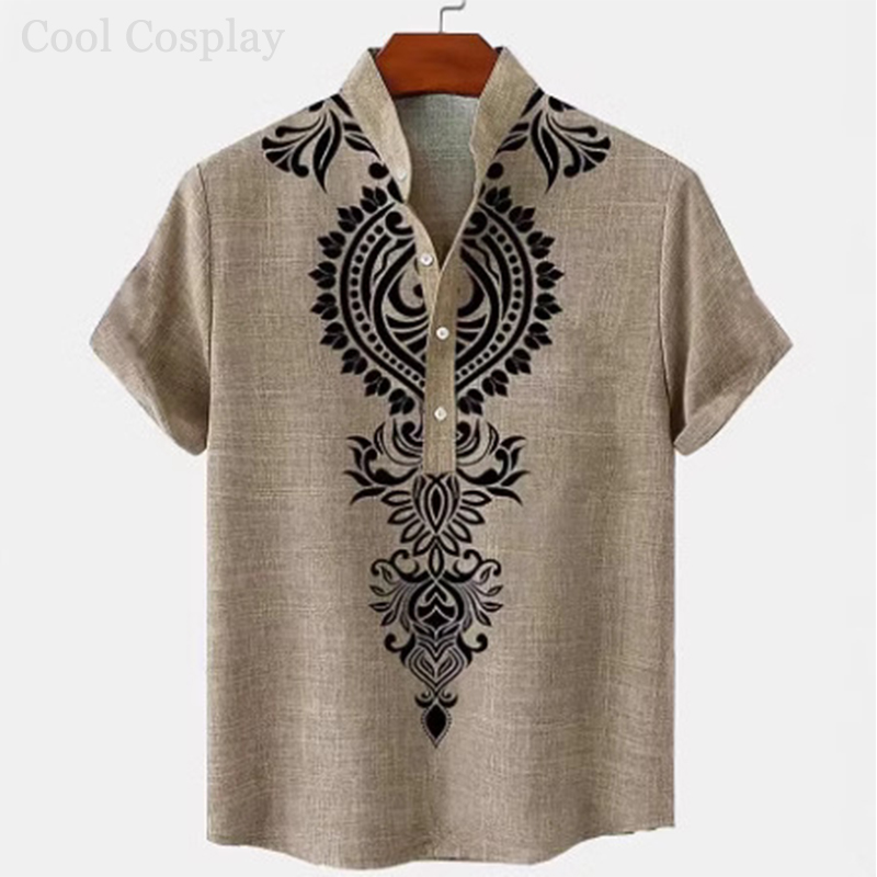 Camicia Henley Retrò da Uomo c - Ethnic Fashion Men recensione e prezzo