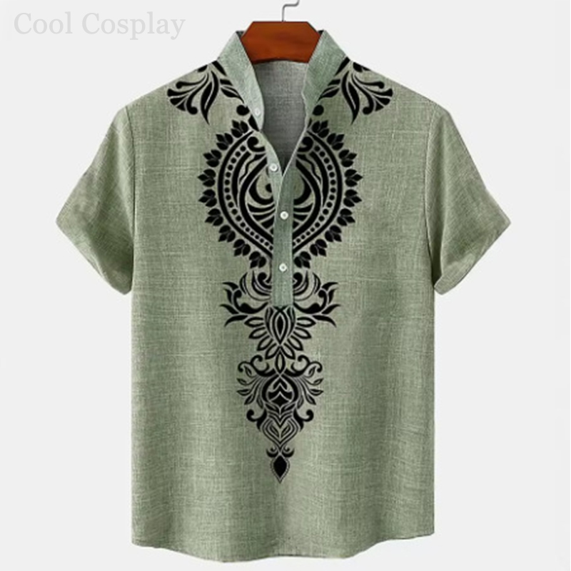Camicia Henley Retrò da Uomo c - Ethnic Fashion Men recensione e prezzo