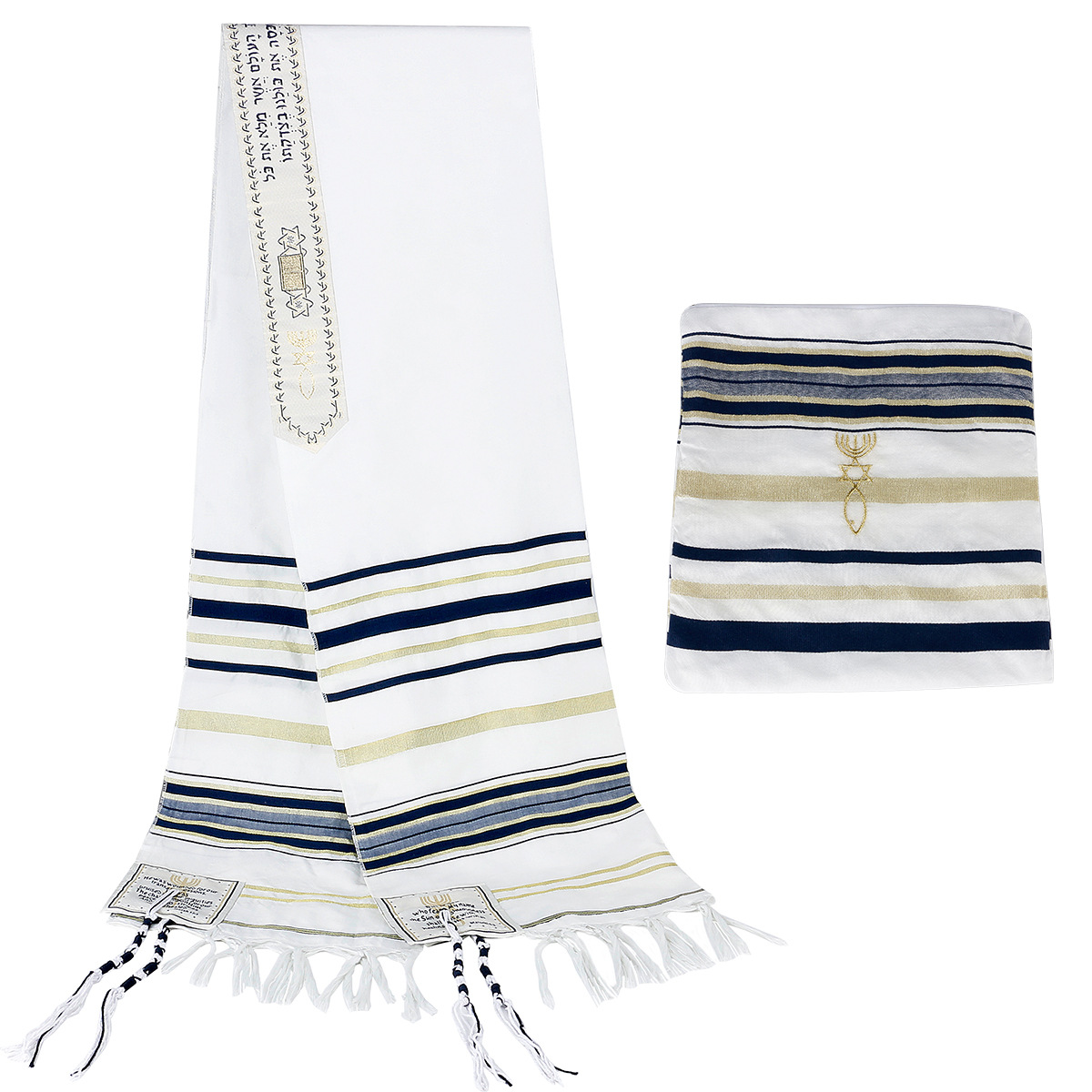 Talit Ebraico Israeliano, Scia - Ethnic Fashion Men recensione e prezzo