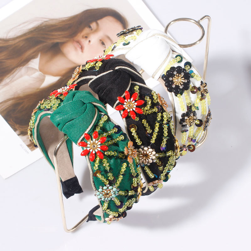 Fascia per capelli ricamata fa - Go Ethnic Fashion recensione e prezzo