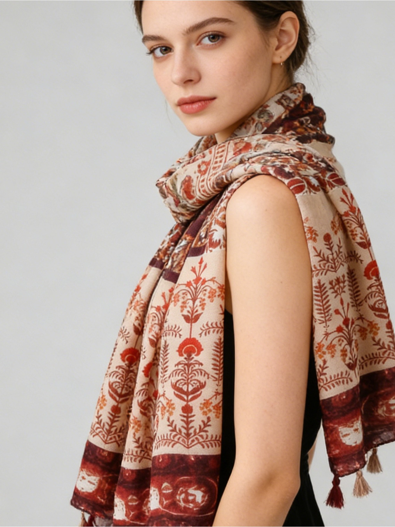 Sciarpa in Seta con Stampa Flo - Go Ethnic Fashion recensione e prezzo