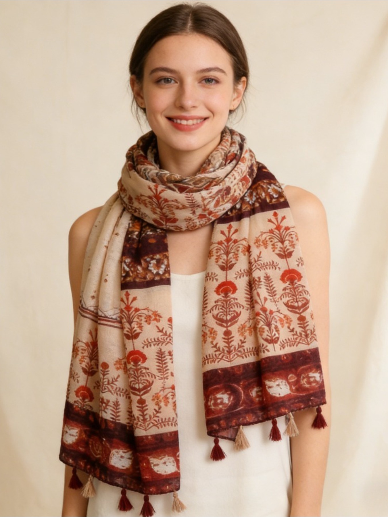 Sciarpa in Seta con Stampa Flo - Go Ethnic Fashion recensione e prezzo