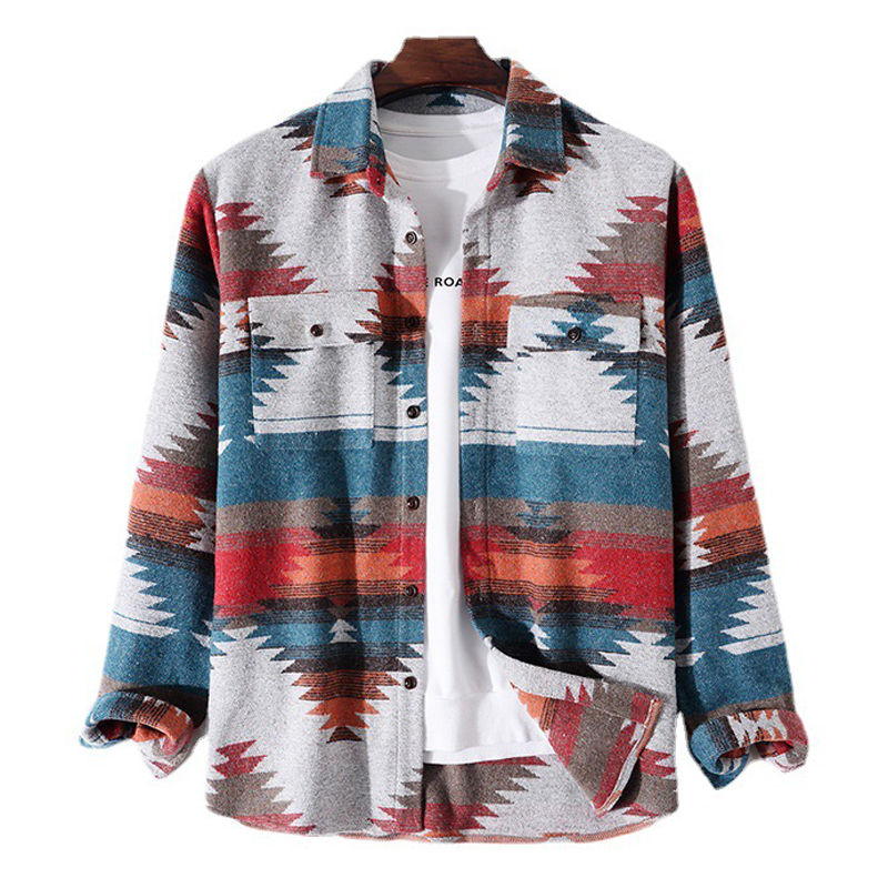 camicie casual da uomo a manic - Ethnic Fashion Logo recensione e prezzo