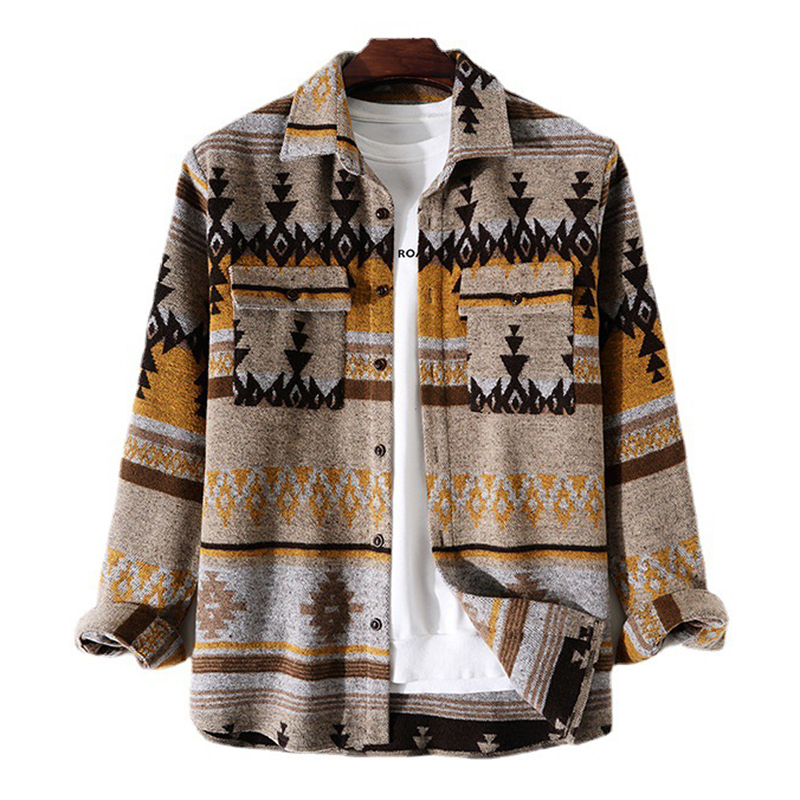 camicie casual da uomo a manic - Ethnic Fashion Logo recensione e prezzo