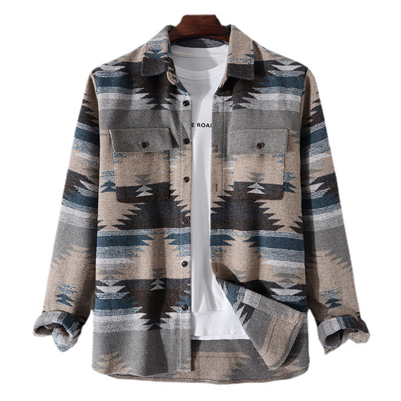 camicie casual da uomo a manic - Ethnic Fashion Logo recensione e prezzo