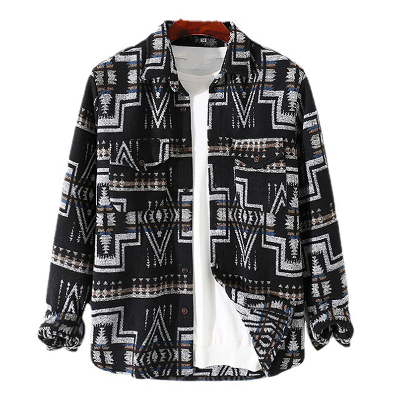 camicie casual da uomo a manic - Ethnic Fashion Logo recensione e prezzo