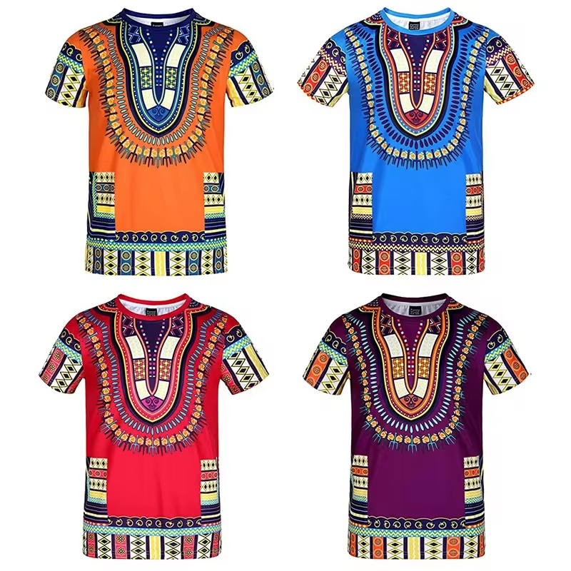 Summer Harajuku 3D Print Afric - Kids Ethnic Fashion recensione e prezzo