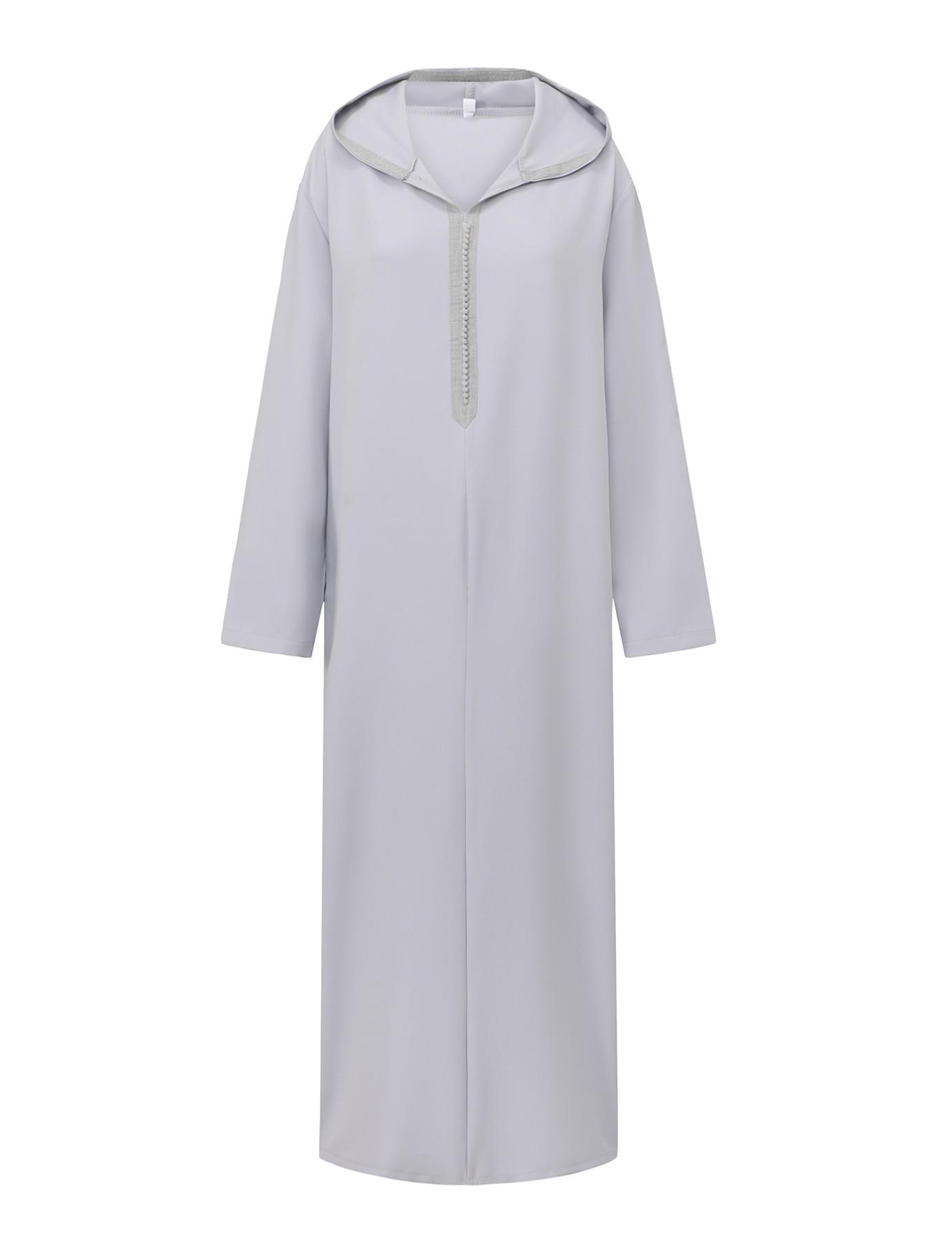 Abito Lungo con Cappuccio per  - Ethnic Gown recensione e prezzo