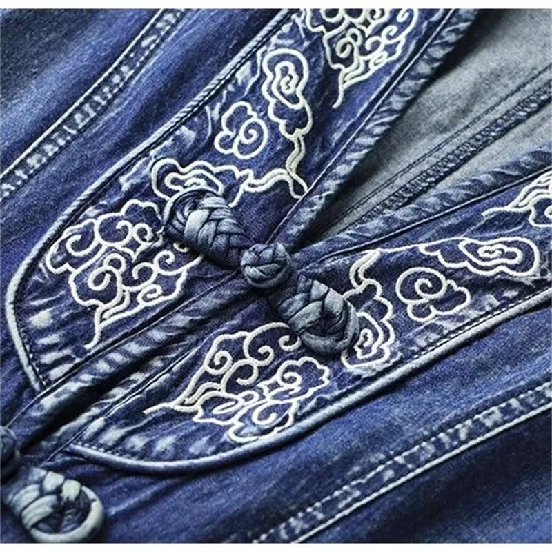 Abito in denim a maniche lungh - Ethnic Fashion Design recensione e prezzo