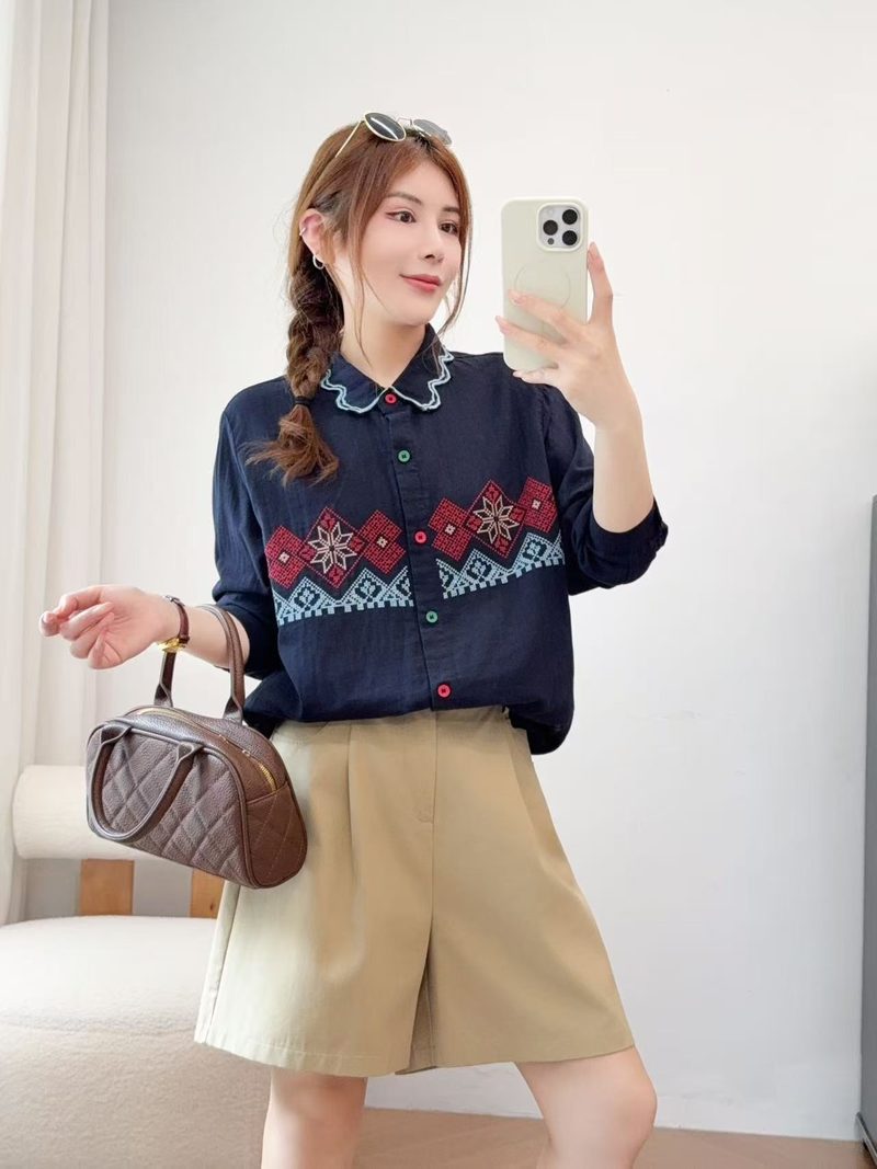 Nuova Camicia Donna Autunno 20 - Ethnic Fashion Clothing recensione e prezzo
