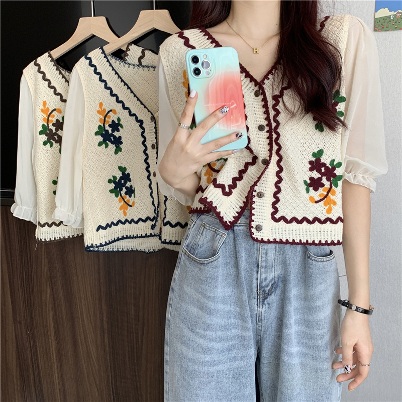 Cardigan Aperto con Ricami in  - Ethnic Fashion Clothing recensione e prezzo