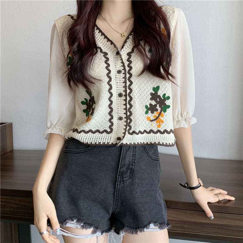 Cardigan Aperto con Ricami in  - Ethnic Fashion Clothing recensione e prezzo