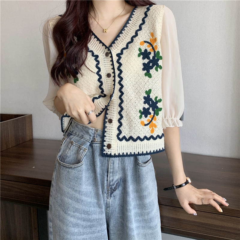 Cardigan Aperto con Ricami in  - Ethnic Fashion Clothing recensione e prezzo