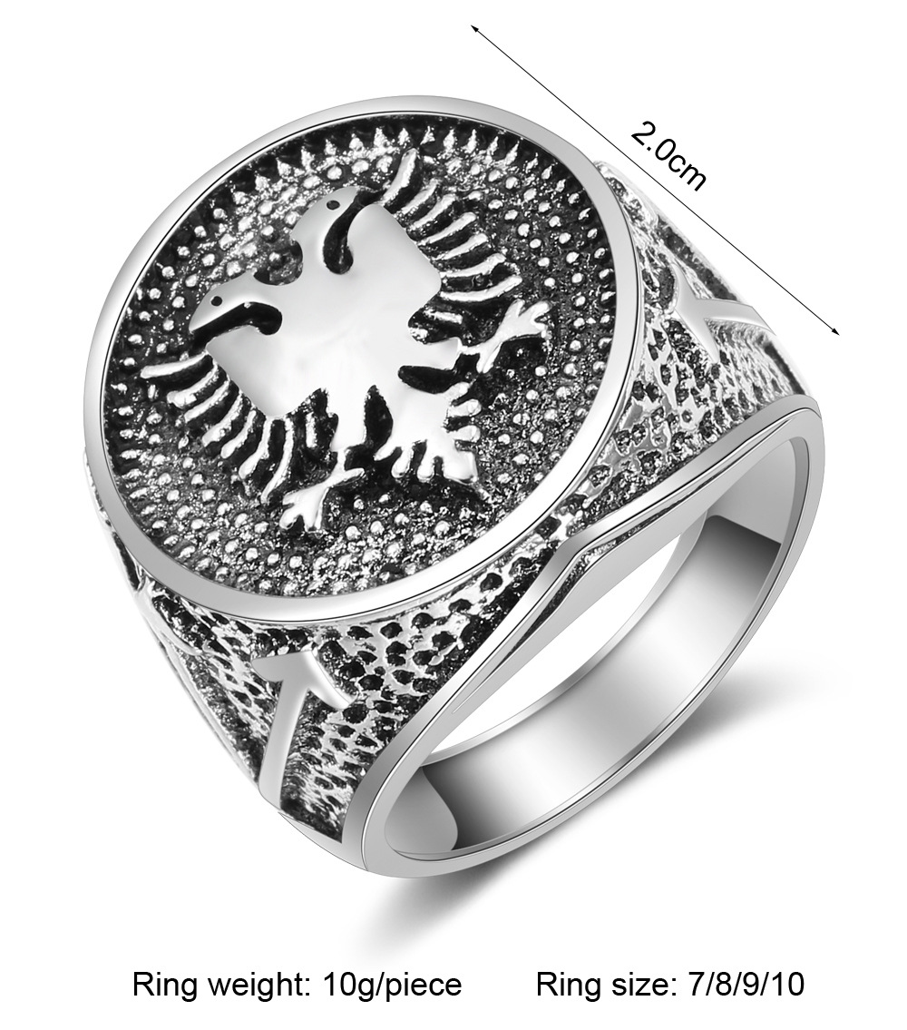 WANGAIYAO Anello con logo band - Ethnic Fashion Logo recensione e prezzo