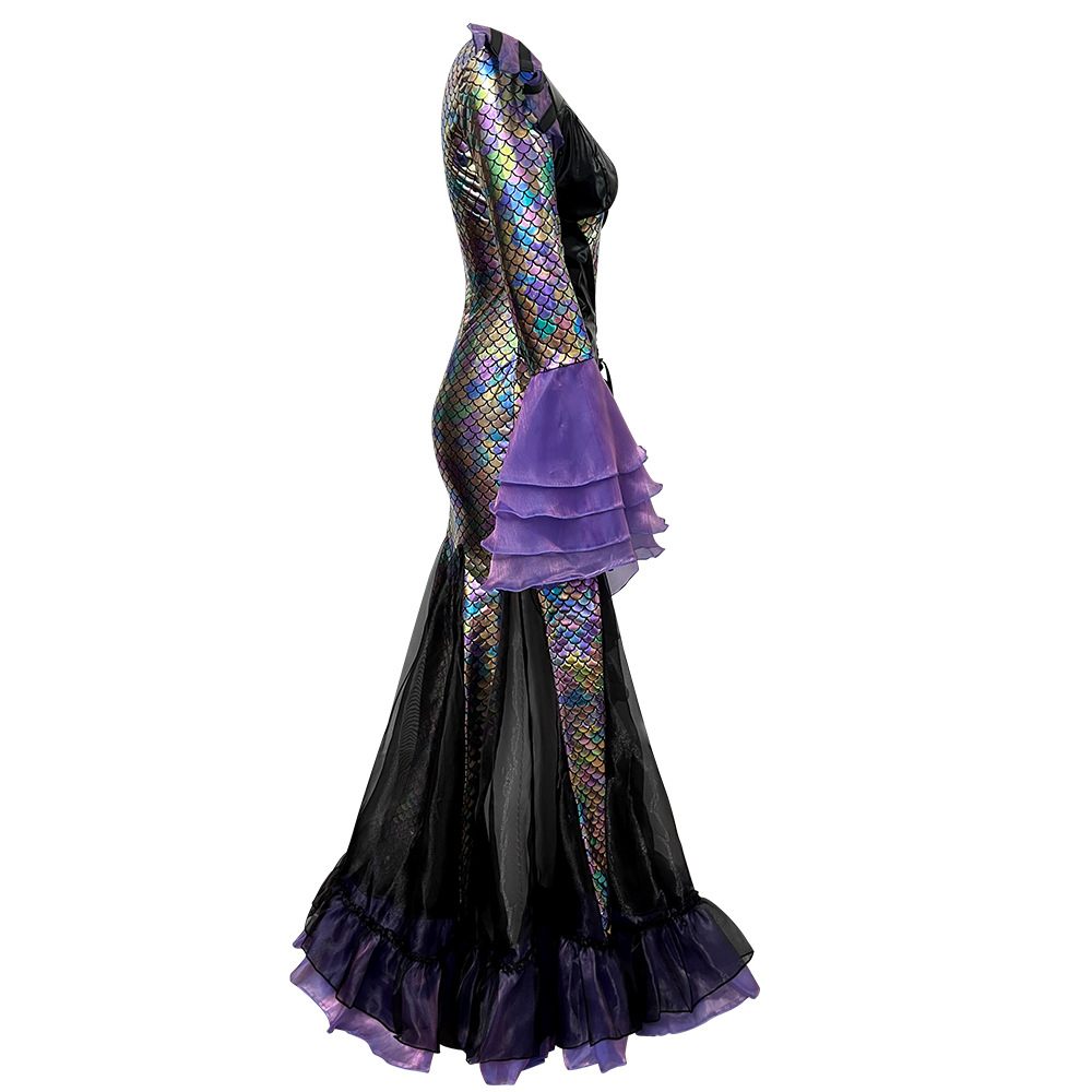 Abito Lungo da Sirena Scura, C - Ethnic Gown recensione e prezzo
